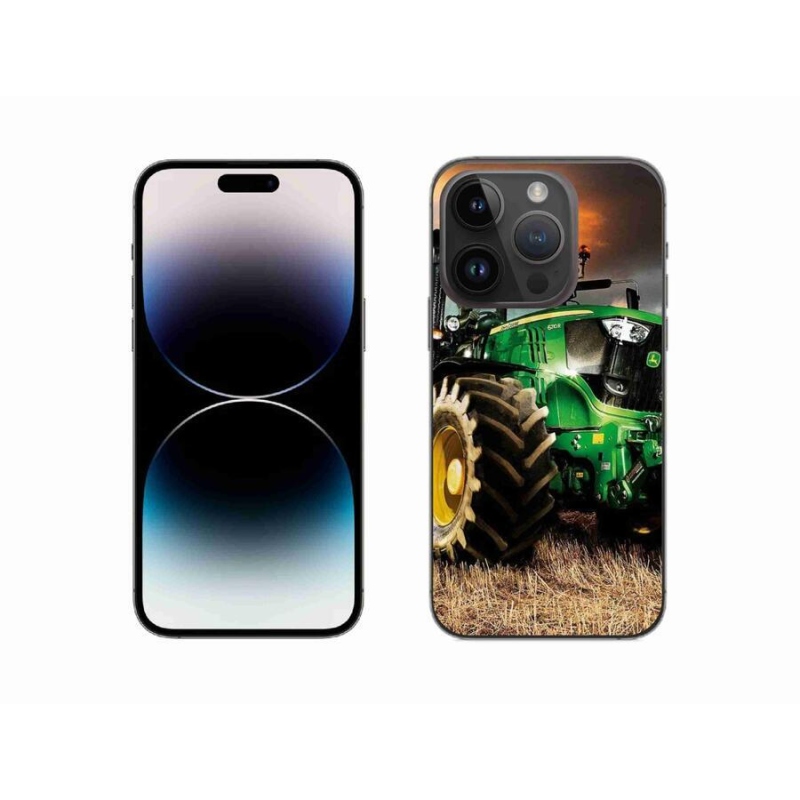 Gelový kryt mmCase na mobil iPhone 14 Pro 6.1 - traktor