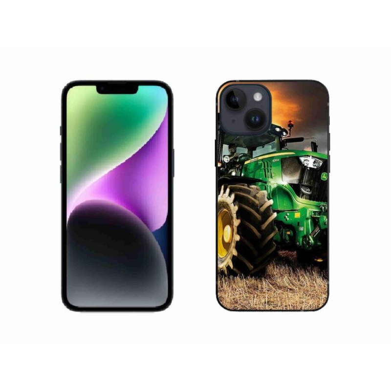 Gelový kryt mmCase na mobil iPhone 14 - traktor