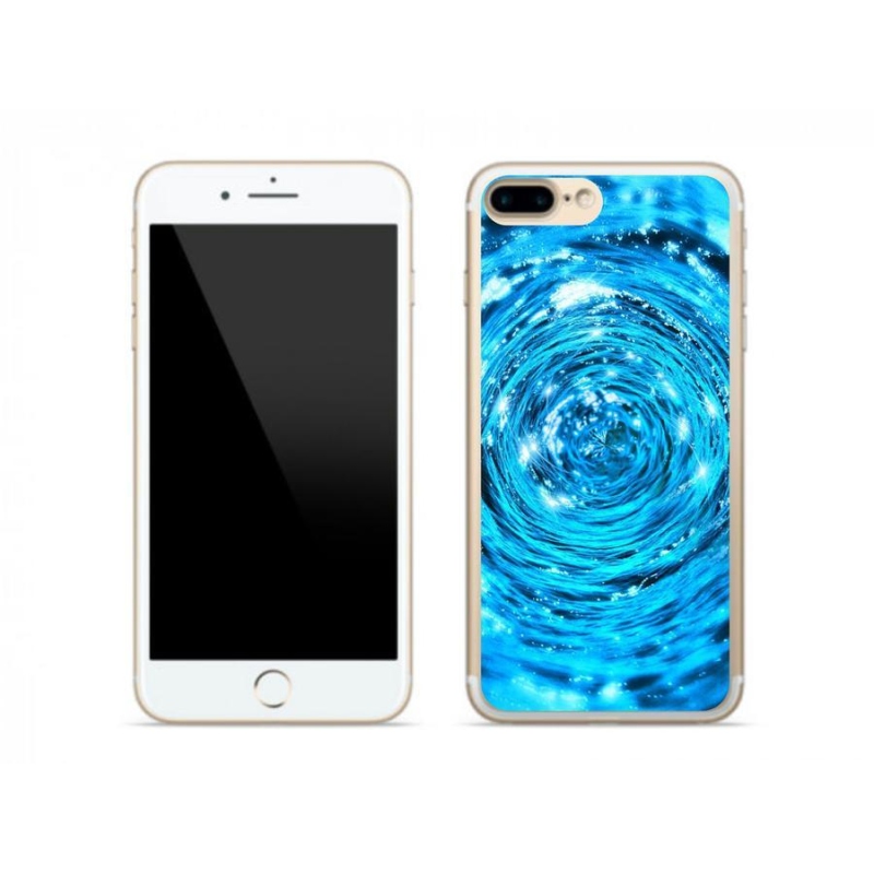 Gelový kryt mmCase na mobil iPhone 8 Plus - vodní vír