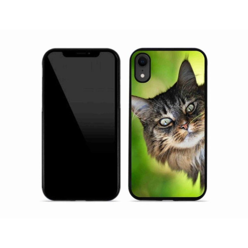 Gelový kryt mmCase na mobil iPhone XR - kočka 3