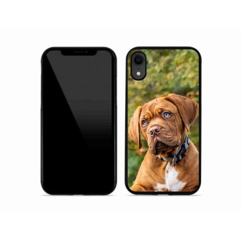 Gelový kryt mmCase na mobil iPhone XR - štěně