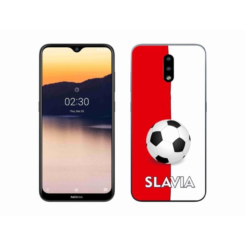 Gelový kryt mmCase na mobil Nokia 2.3 - fotbal 2