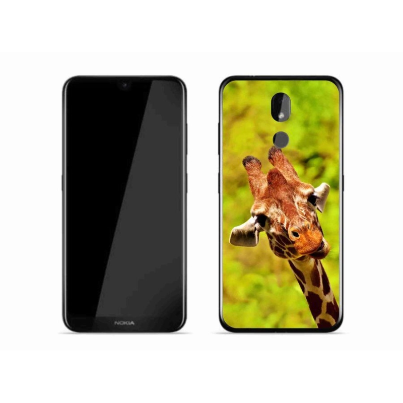 Gelový kryt mmCase na mobil Nokia 3.2 - žirafa