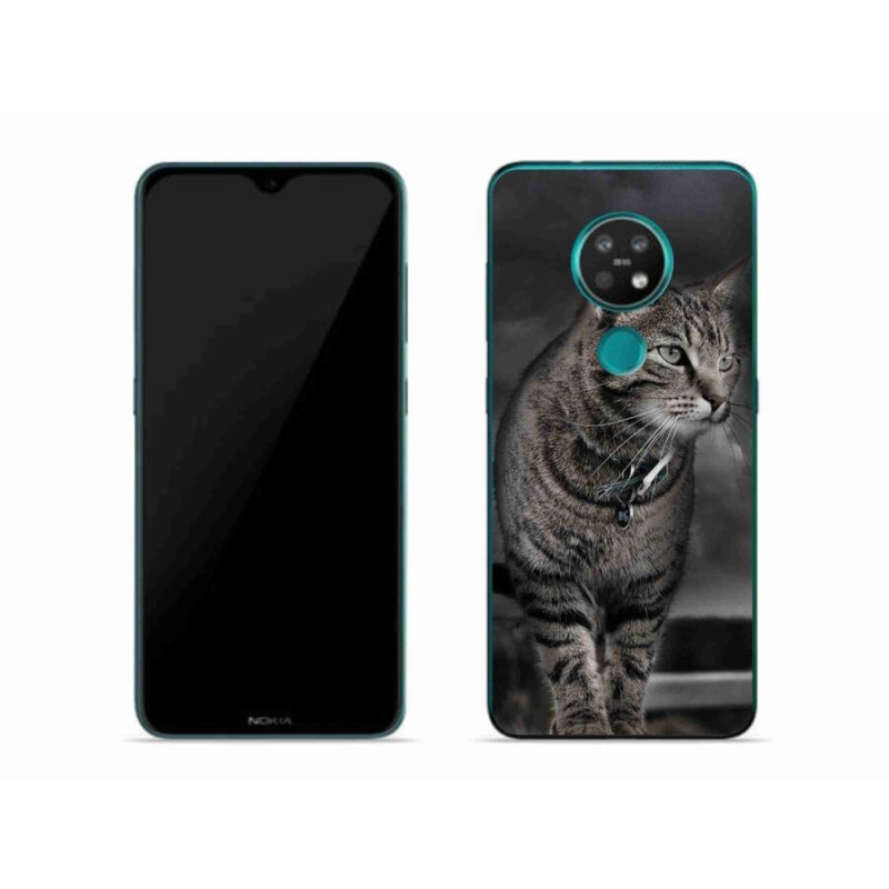 Gelový kryt mmCase na mobil Nokia 6.2 - kočka