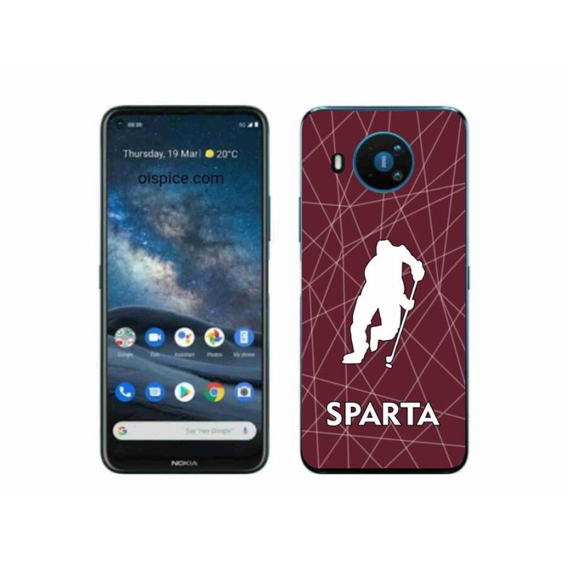 Gelový kryt mmCase na mobil Nokia 8.3 5G - Sparta