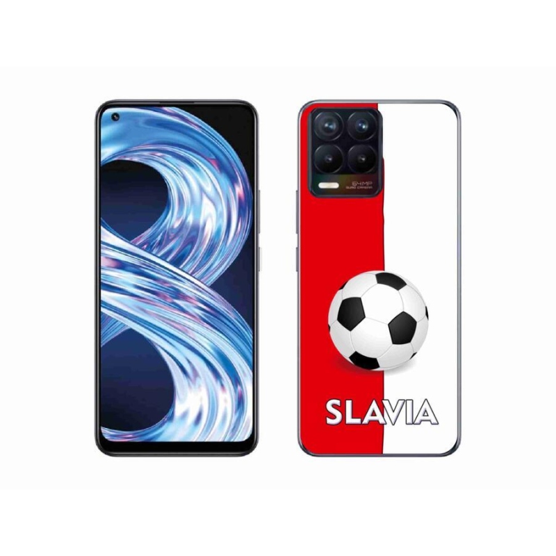 Gelový kryt mmCase na mobil Realme 8 4G - fotbal 2