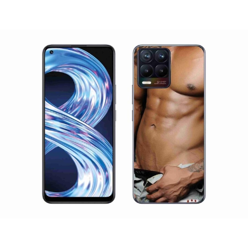 Gelový kryt mmCase na mobil Realme 8 4G - sexy muž
