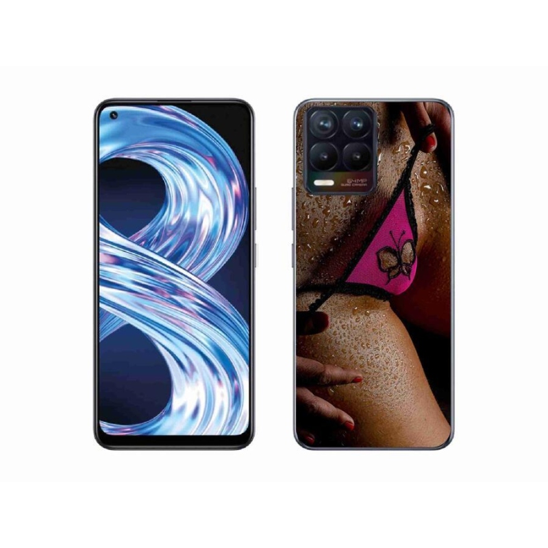 Gelový kryt mmCase na mobil Realme 8 4G - sexy žena