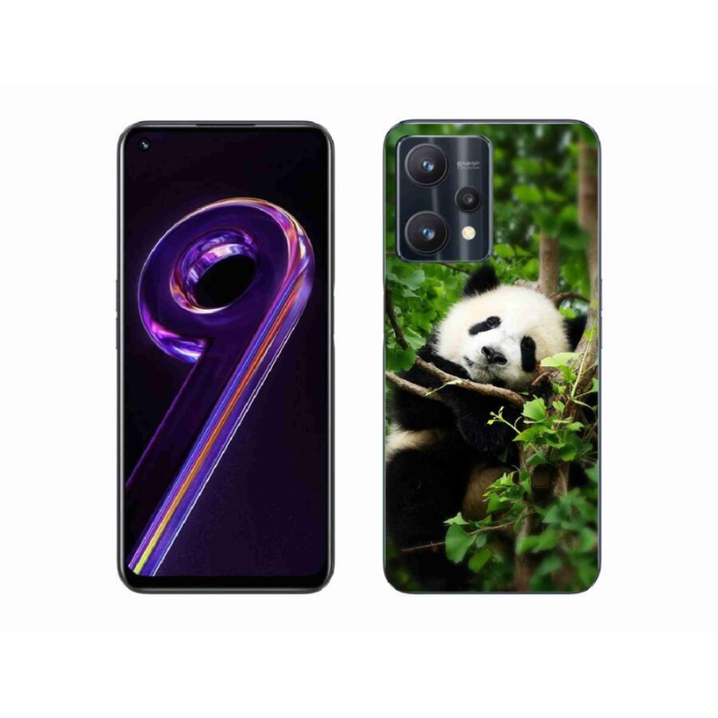 Gelový kryt mmCase na mobil Realme 9 Pro 5G - panda