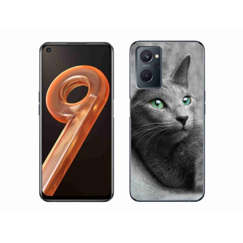 Gelový kryt mmCase na mobil Realme 9i - kočka 2