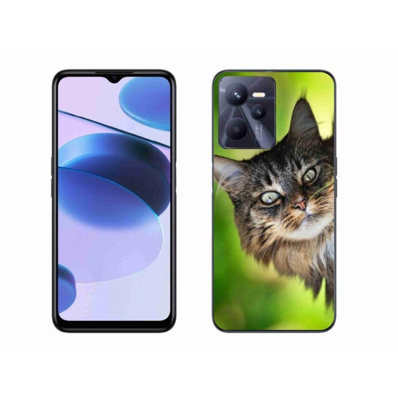 Gelový kryt mmCase na mobil Realme C35 - kočka 3