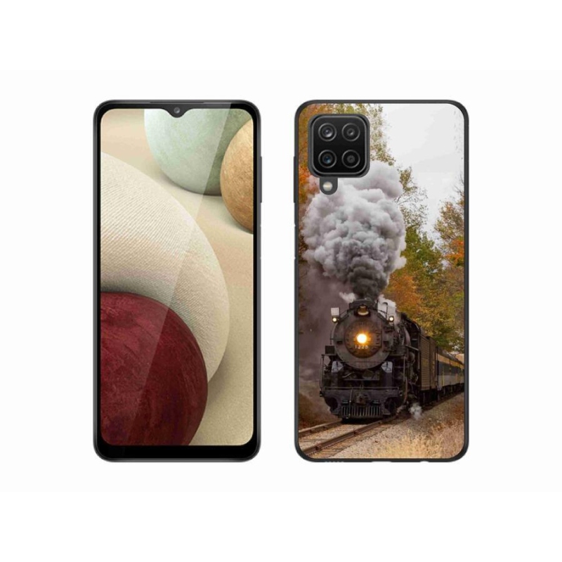 Gelový kryt mmCase na mobil Samsung Galaxy A12 - vlak 1