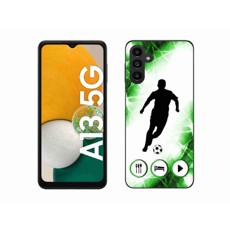 Gelový kryt mmCase na mobil Samsung Galaxy A13 5G - fotbalista