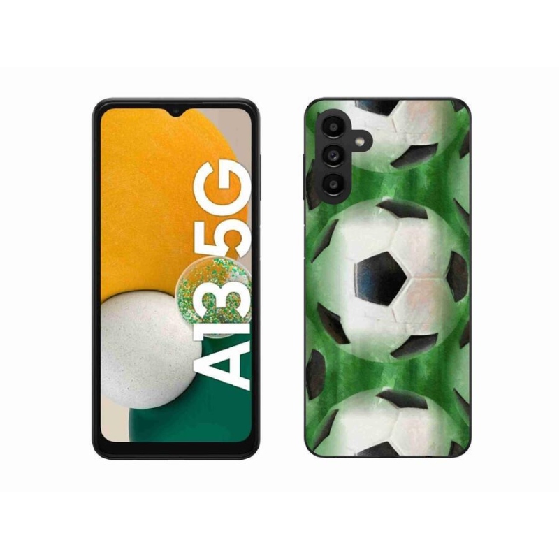 Gelový kryt mmCase na mobil Samsung Galaxy A13 5G - fotbalový míč