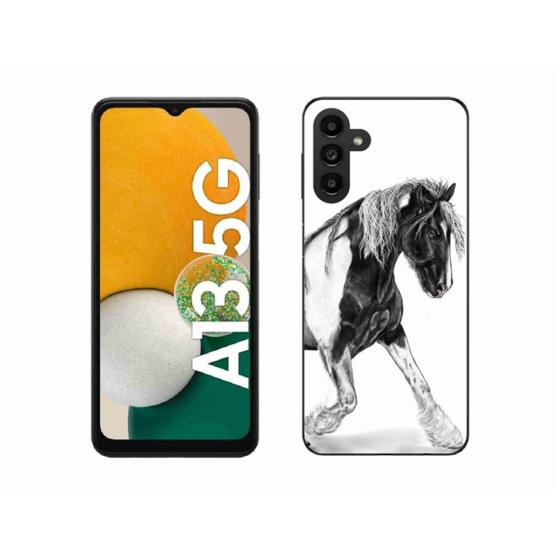 Gelový kryt mmCase na mobil Samsung Galaxy A13 5G - kůň