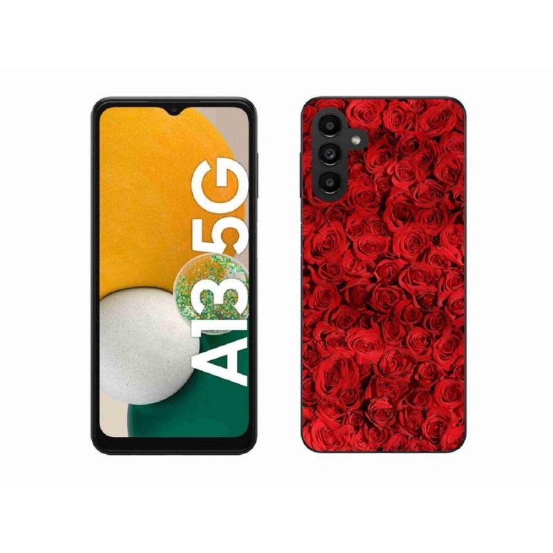 Gelový kryt mmCase na mobil Samsung Galaxy A13 5G - růže