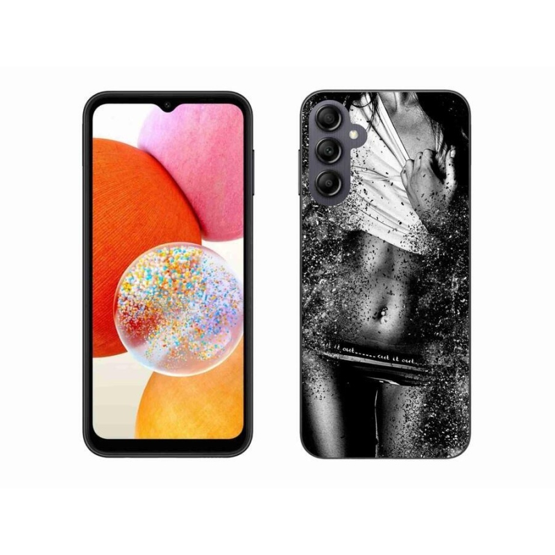 Gelový kryt mmCase na mobil Samsung Galaxy A14 4G/5G - sexy žena 1
