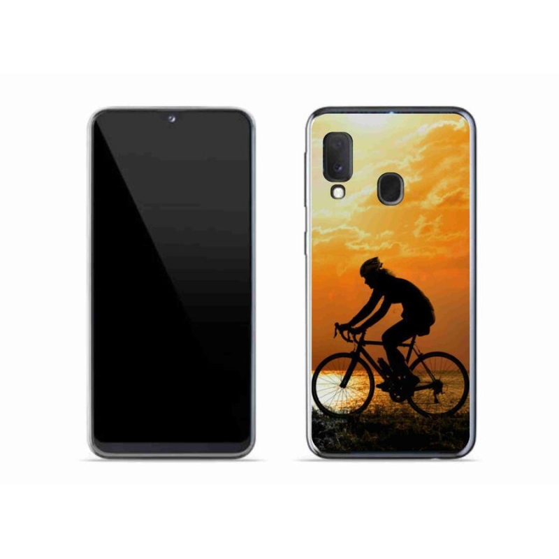 Gelový kryt mmCase na mobil Samsung Galaxy A20e - cyklovýlet