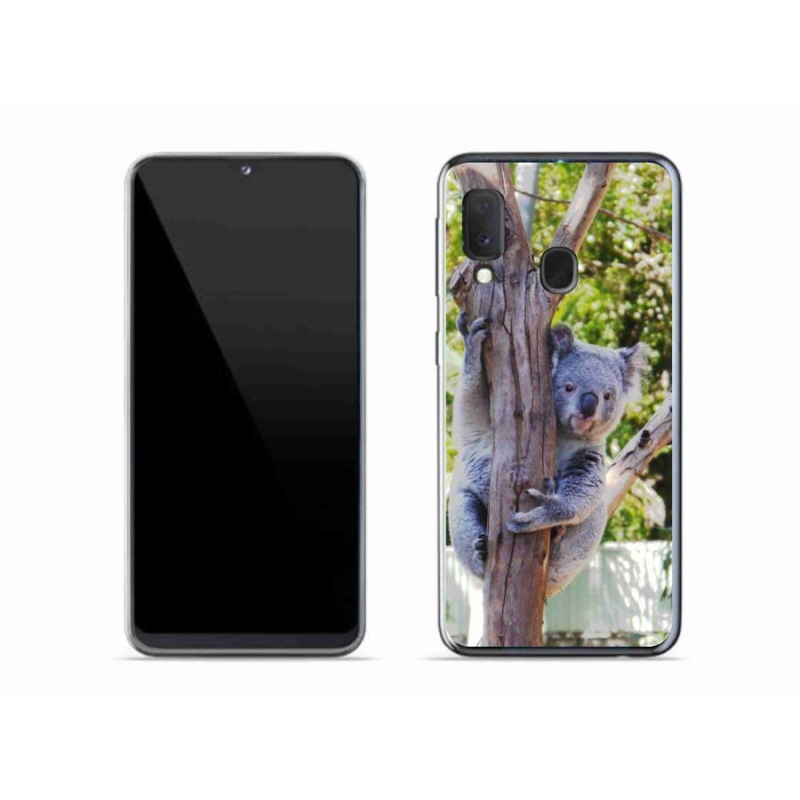 Gelový kryt mmCase na mobil Samsung Galaxy A20e - koala