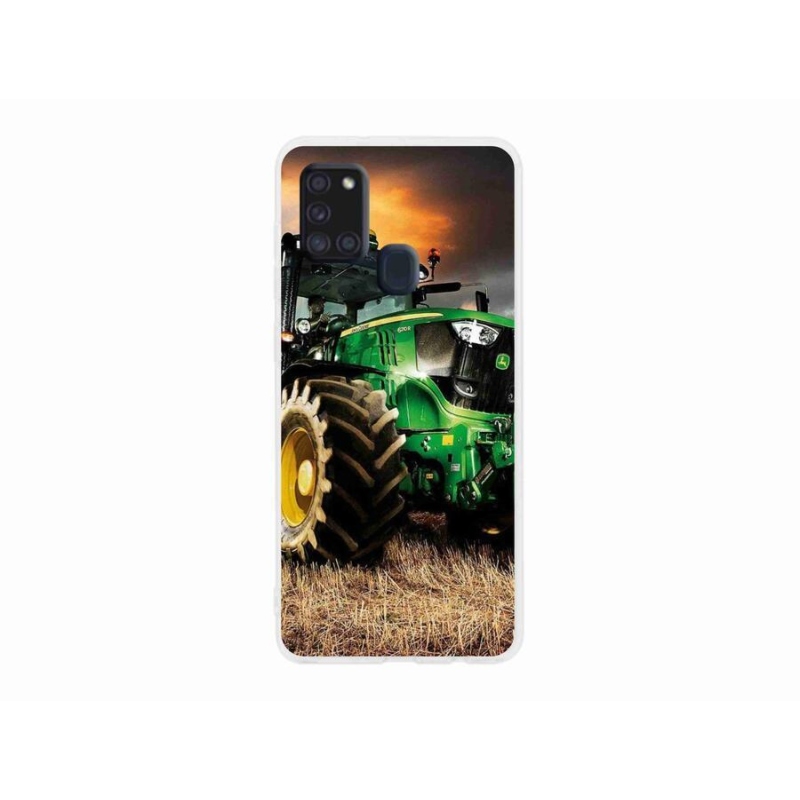 Gelový kryt mmCase na mobil Samsung Galaxy A21s - traktor