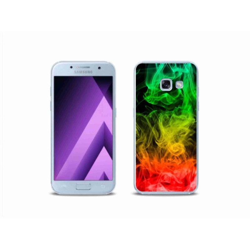 Gelový kryt mmCase na mobil Samsung Galaxy A3 (2017) - abstraktní vzor 7