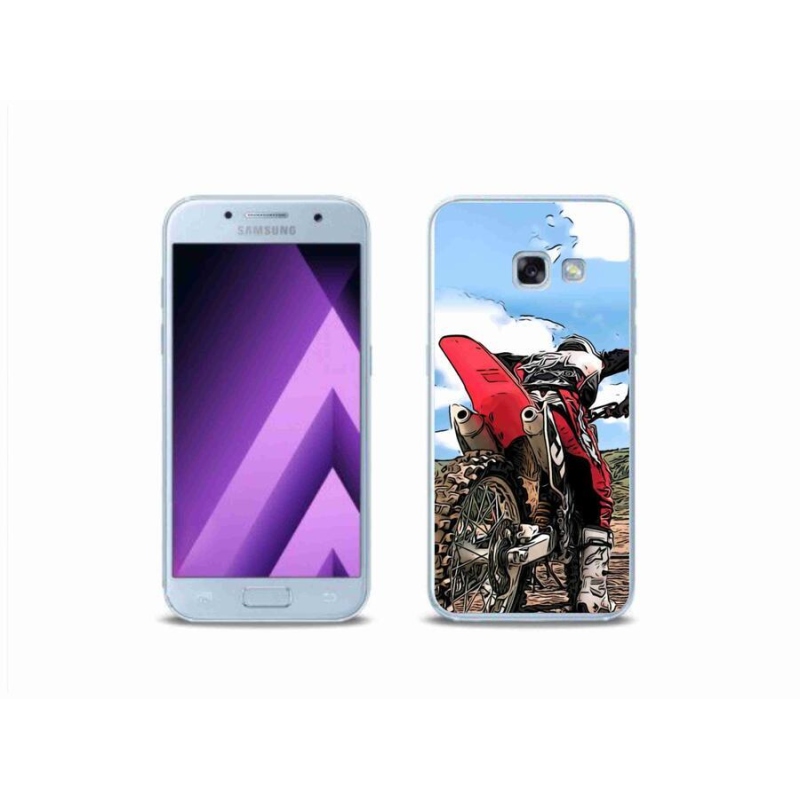 Gelový kryt mmCase na mobil Samsung Galaxy A3 (2017) - moto