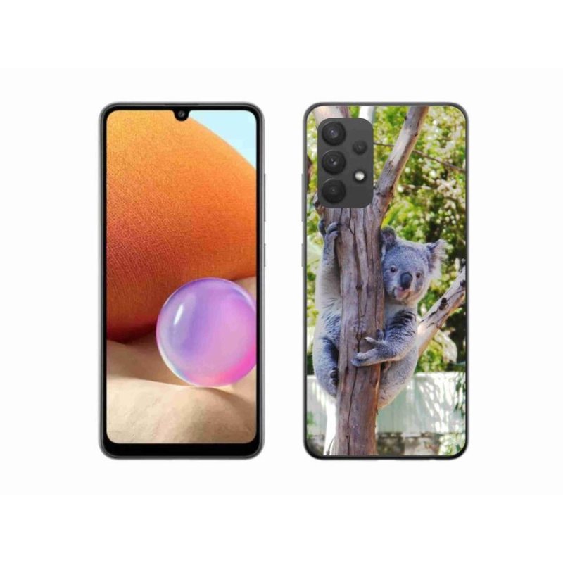 Gelový kryt mmCase na mobil Samsung Galaxy A32 4G - koala