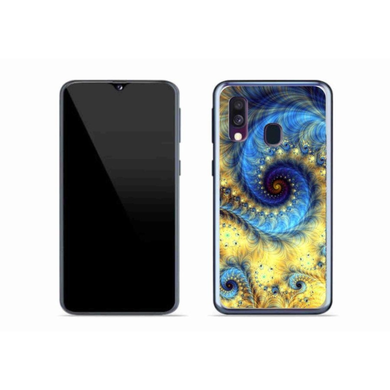 Gelový kryt mmCase na mobil Samsung Galaxy A40 - abstrakt 19