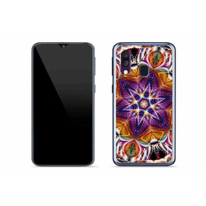 Gelový kryt mmCase na mobil Samsung Galaxy A40 - abstrakt 6