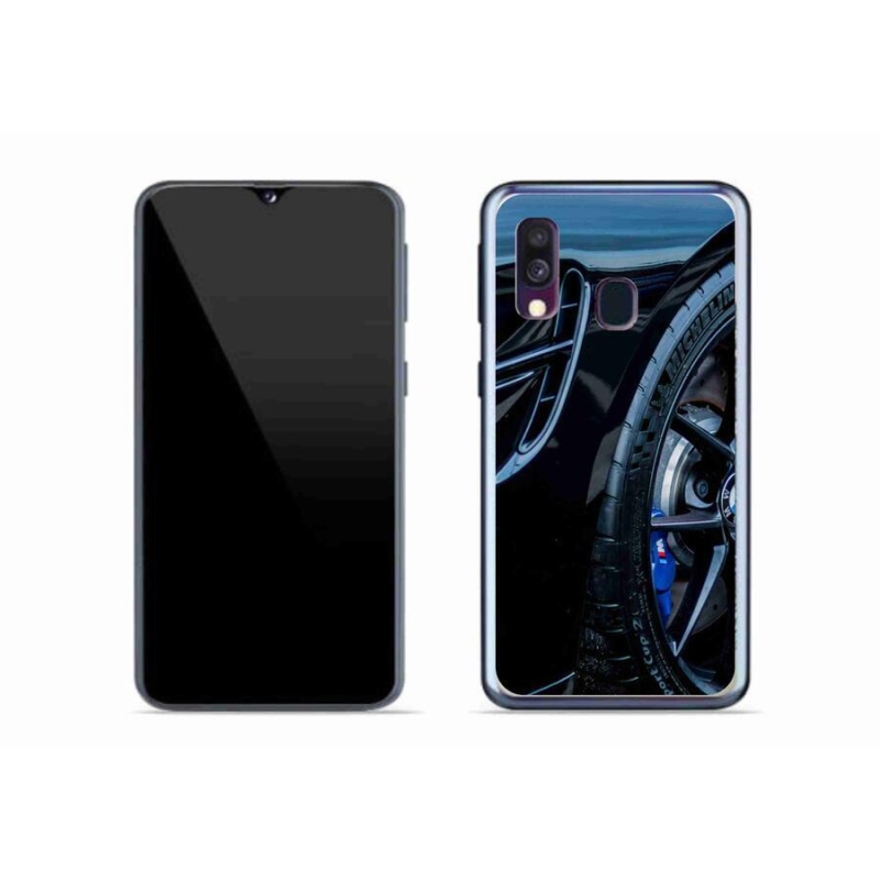 Gelový kryt mmCase na mobil Samsung Galaxy A40 - auto 2