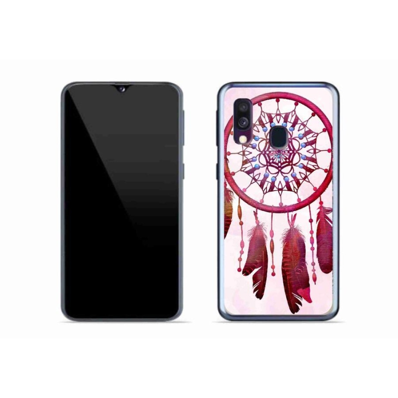 Gelový kryt mmCase na mobil Samsung Galaxy A40 - lapač snů