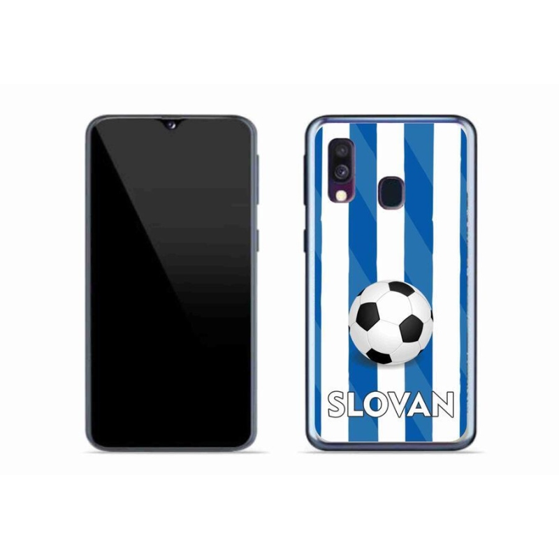 Gelový kryt mmCase na mobil Samsung Galaxy A40 - Slovan