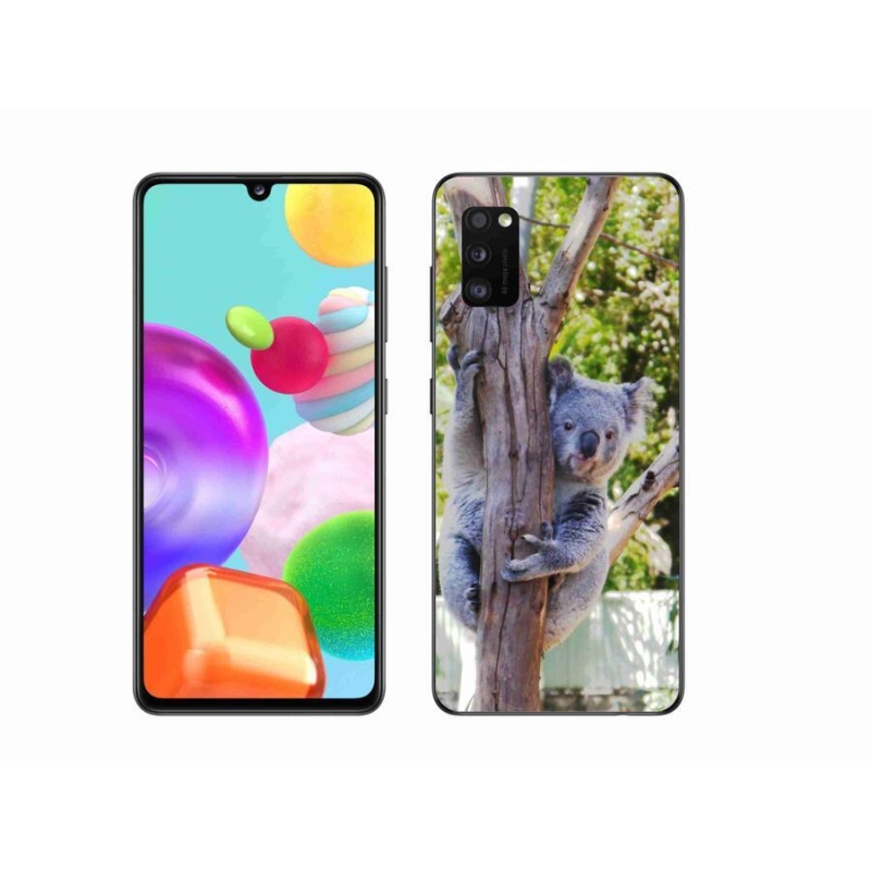Gelový kryt mmCase na mobil Samsung Galaxy A41 - koala