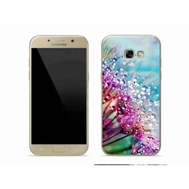 Gelový kryt mmCase na mobil Samsung Galaxy A5 (2017) - barevné květy
