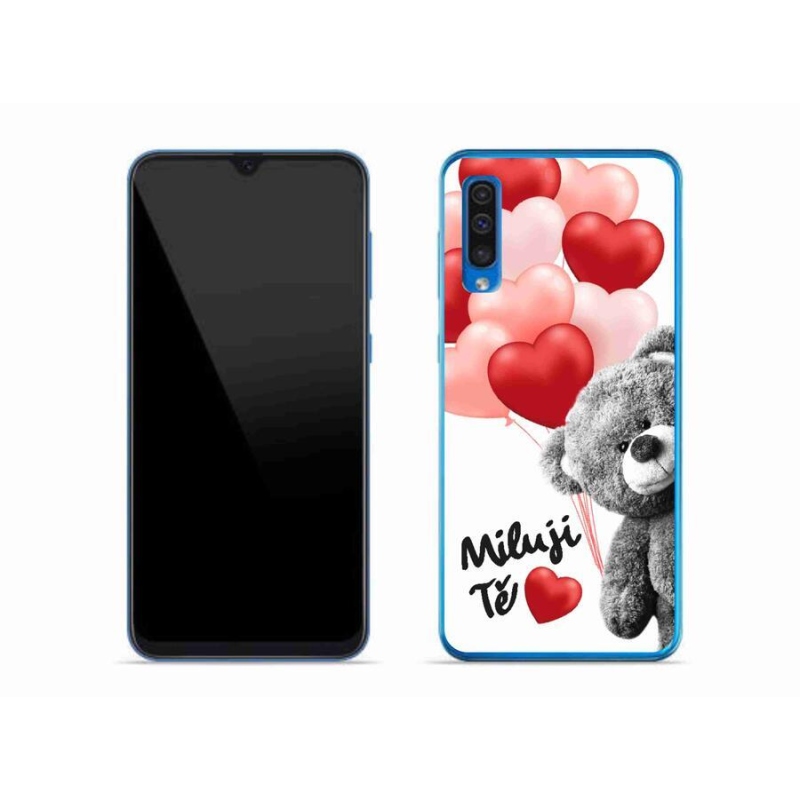 Gelový kryt mmCase na mobil Samsung Galaxy A50 - miluji Tě