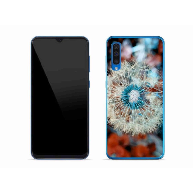 Gelový kryt mmCase na mobil Samsung Galaxy A50 - odkvetlá pampeliška 1