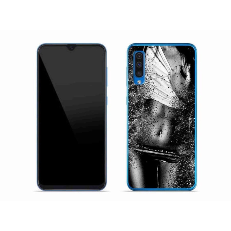 Gelový kryt mmCase na mobil Samsung Galaxy A50 - sexy žena 1