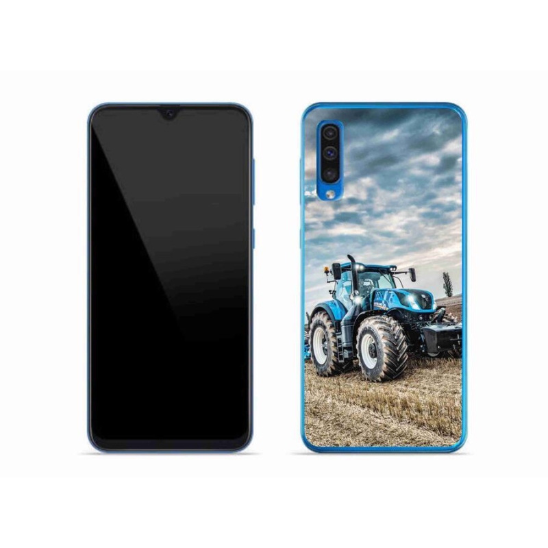 Gelový kryt mmCase na mobil Samsung Galaxy A50 - traktor 2