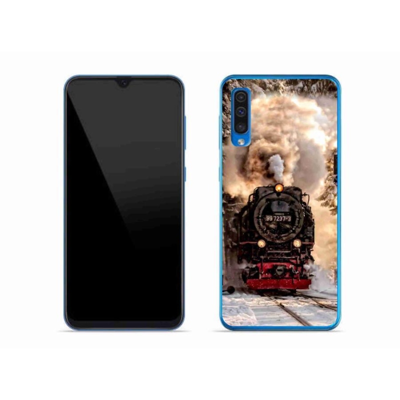 Gelový kryt mmCase na mobil Samsung Galaxy A50 - vlak