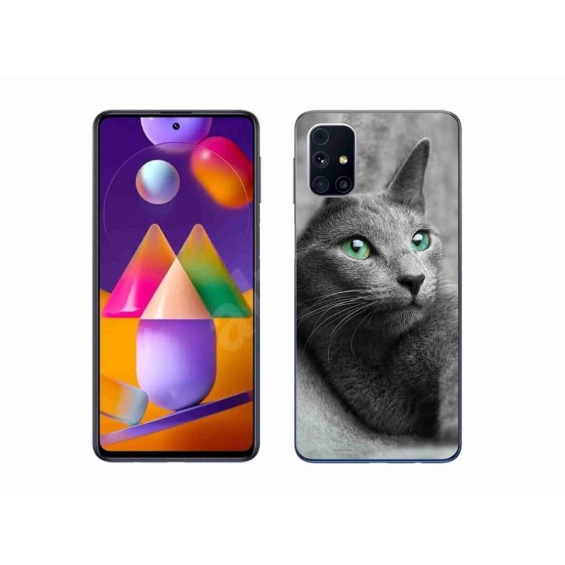 Gelový kryt mmCase na mobil Samsung Galaxy A51 5G - kočka 2