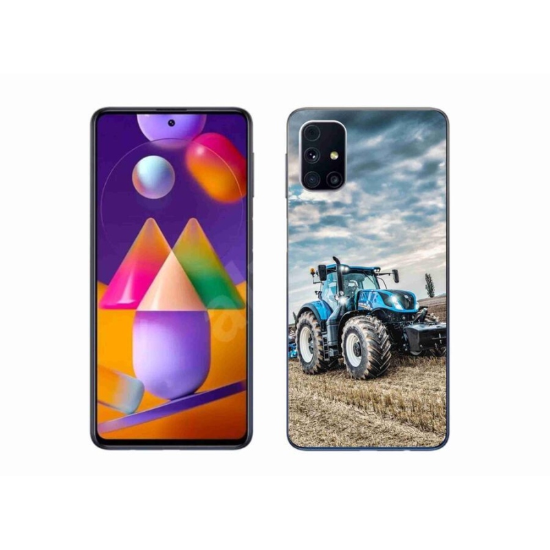 Gelový kryt mmCase na mobil Samsung Galaxy A51 5G - traktor 2