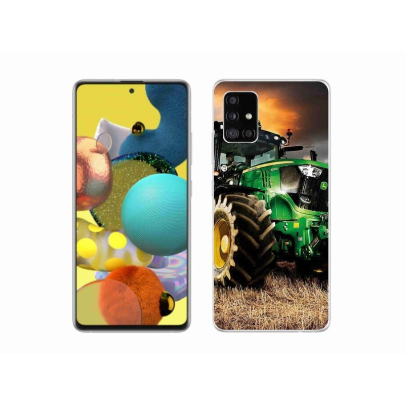 Gelový kryt mmCase na mobil Samsung Galaxy A51 5G - traktor