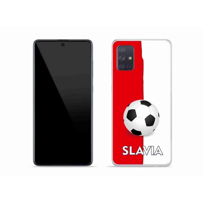 Gelový kryt mmCase na mobil Samsung Galaxy A51 - fotbal 2