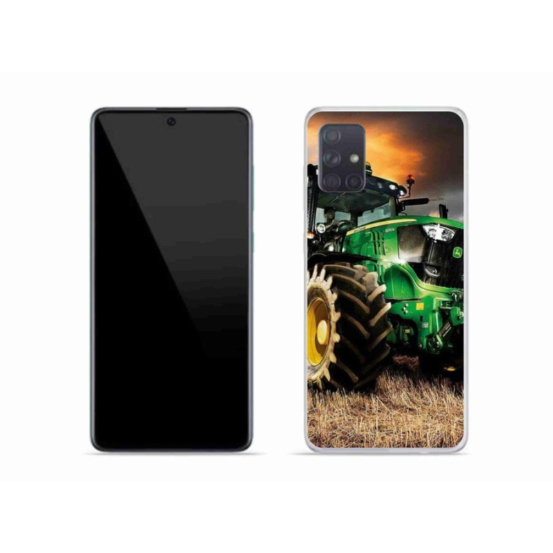 Gelový kryt mmCase na mobil Samsung Galaxy A51 - traktor