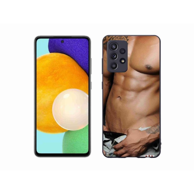 Gelový kryt mmCase na mobil Samsung Galaxy A52/A52 5G - sexy muž