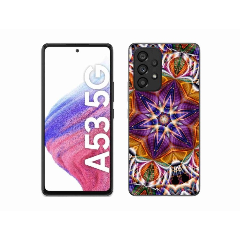 Gelový kryt mmCase na mobil Samsung Galaxy A53 5G - abstrakt 6