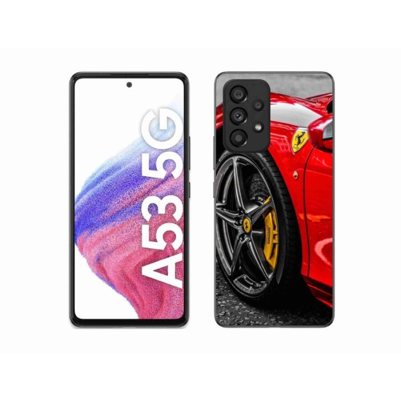 Gelový kryt mmCase na mobil Samsung Galaxy A53 5G - auto 1