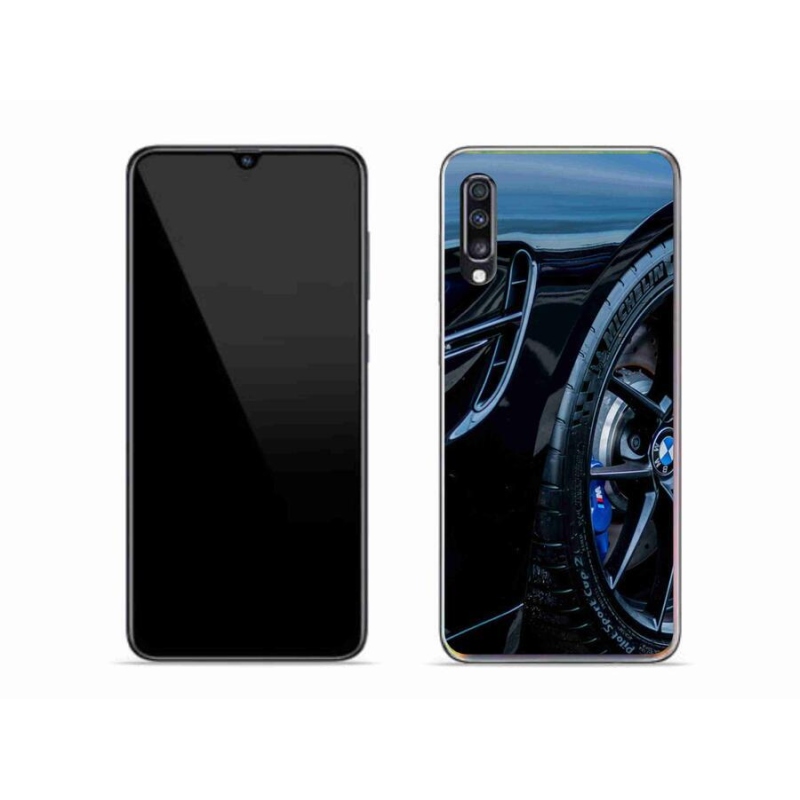 Gelový kryt mmCase na mobil Samsung Galaxy A70 - auto 2