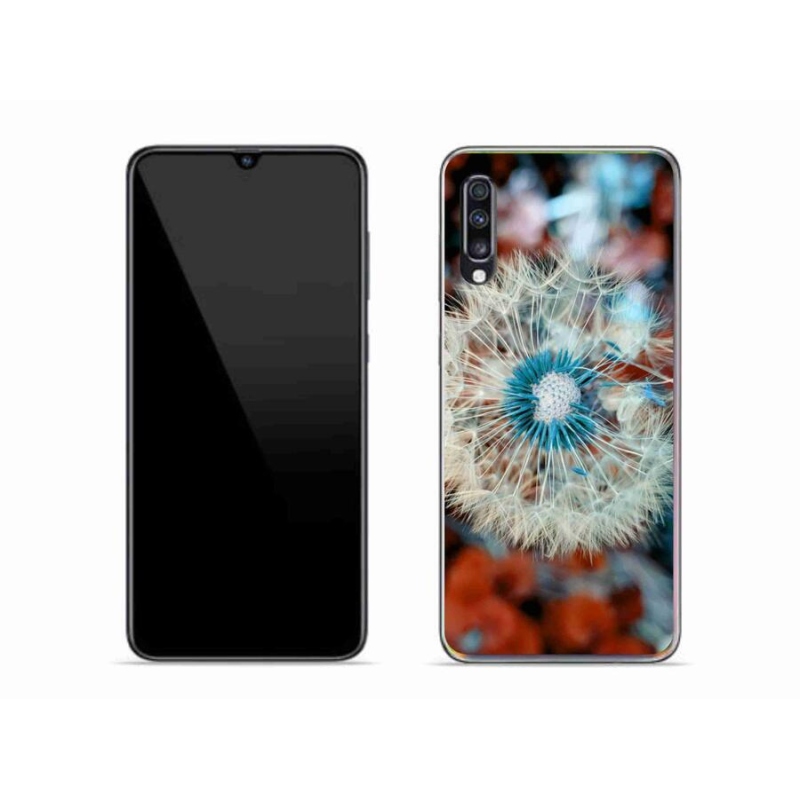 Gelový kryt mmCase na mobil Samsung Galaxy A70 - odkvetlá pampeliška 1