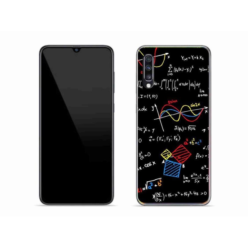 Gelový kryt mmCase na mobil Samsung Galaxy A70 - vzorečky